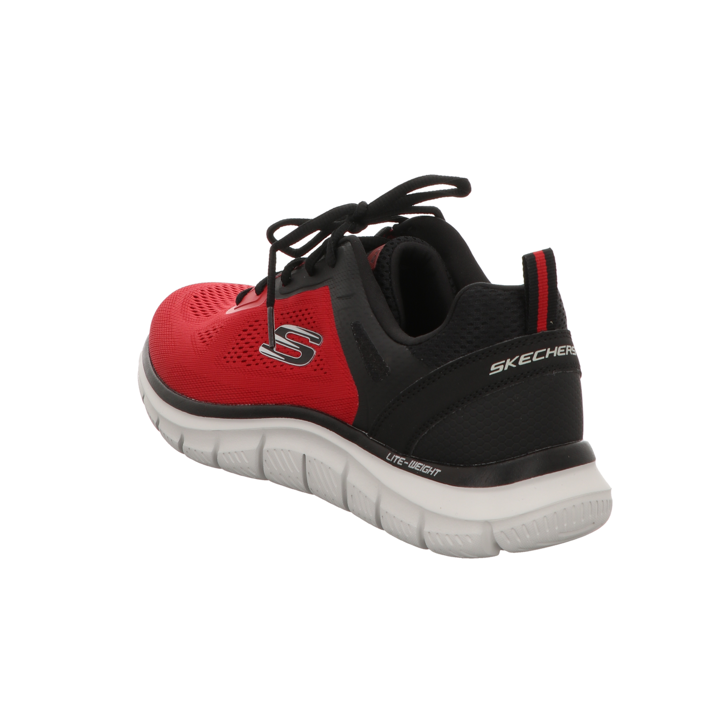 Skechers Herren Schnürschuh Track Broader in rot