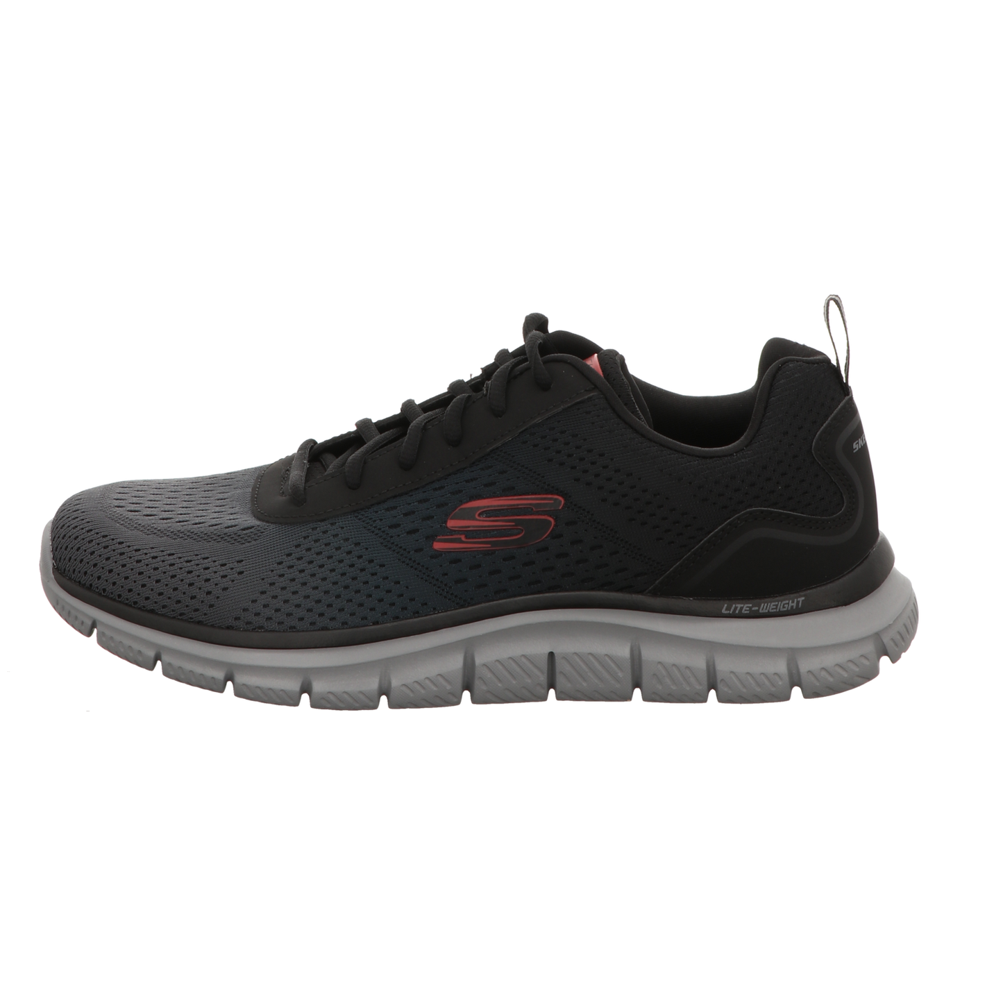 Skechers Herren Schnürschuh Track Ripkent in schwarz