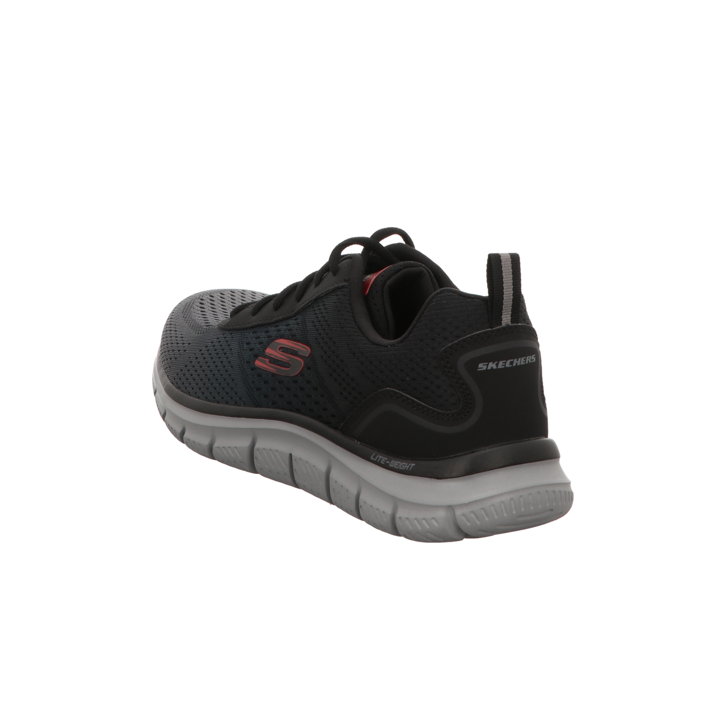 Skechers Herren Schnürschuh Track Ripkent in schwarz