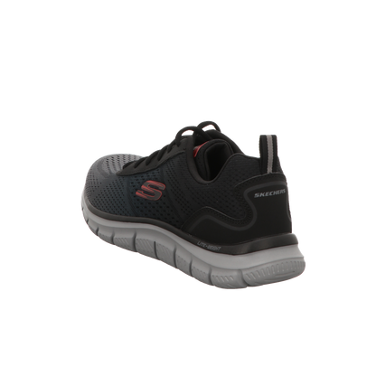 Skechers Herren Schnürschuh Track Ripkent in schwarz