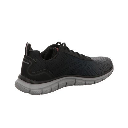Skechers Herren Schnürschuh Track Ripkent in schwarz