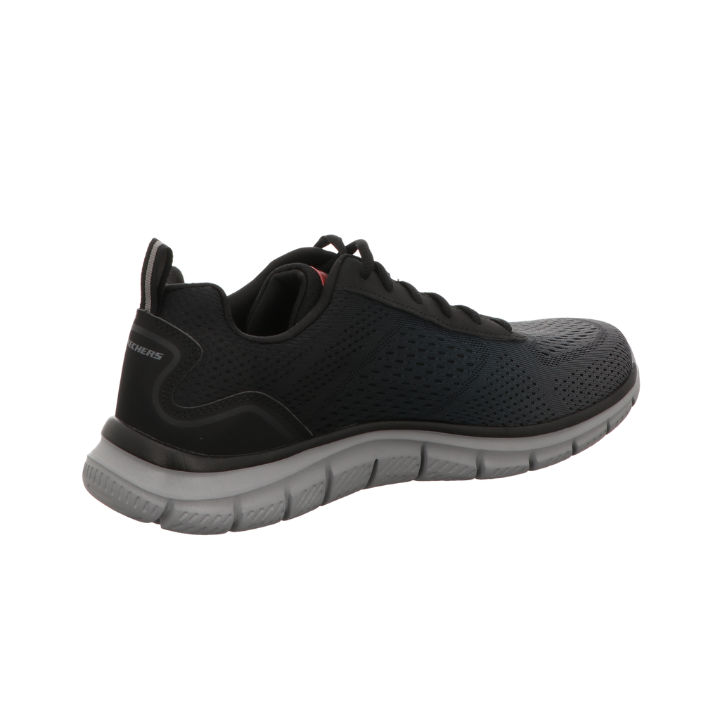 Skechers Herren Schnürschuh Track Ripkent in schwarz