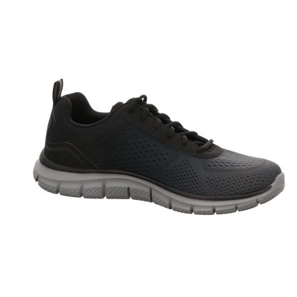 Skechers Herren Schnürschuh Track Ripkent in schwarz
