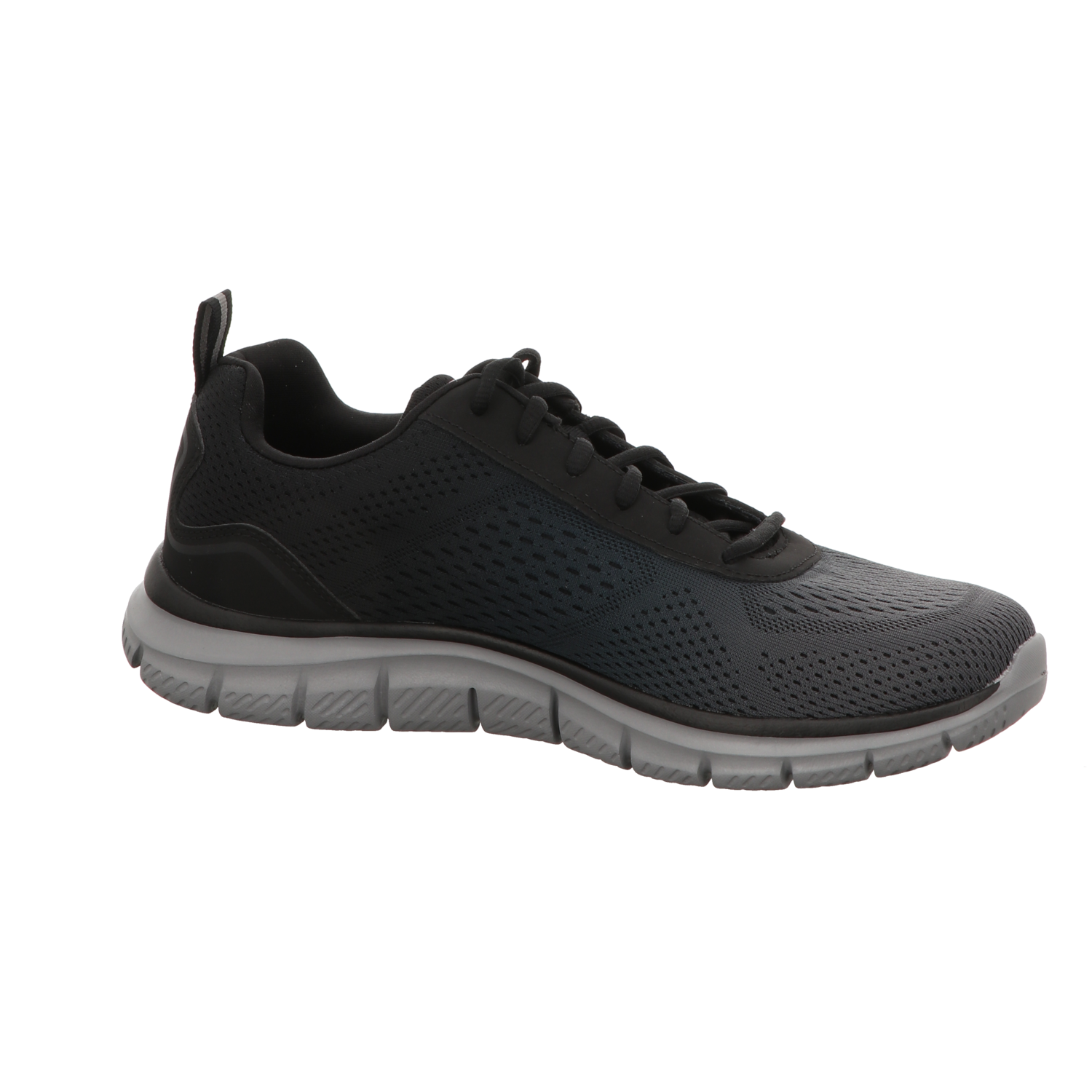 Skechers Herren Schnürschuh Track Ripkent in schwarz