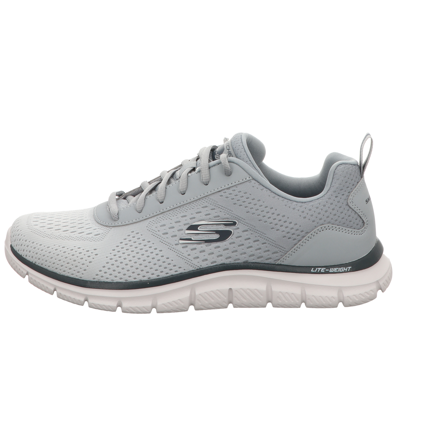 Skechers Herren Schnürschuh Track Ripkent in grau
