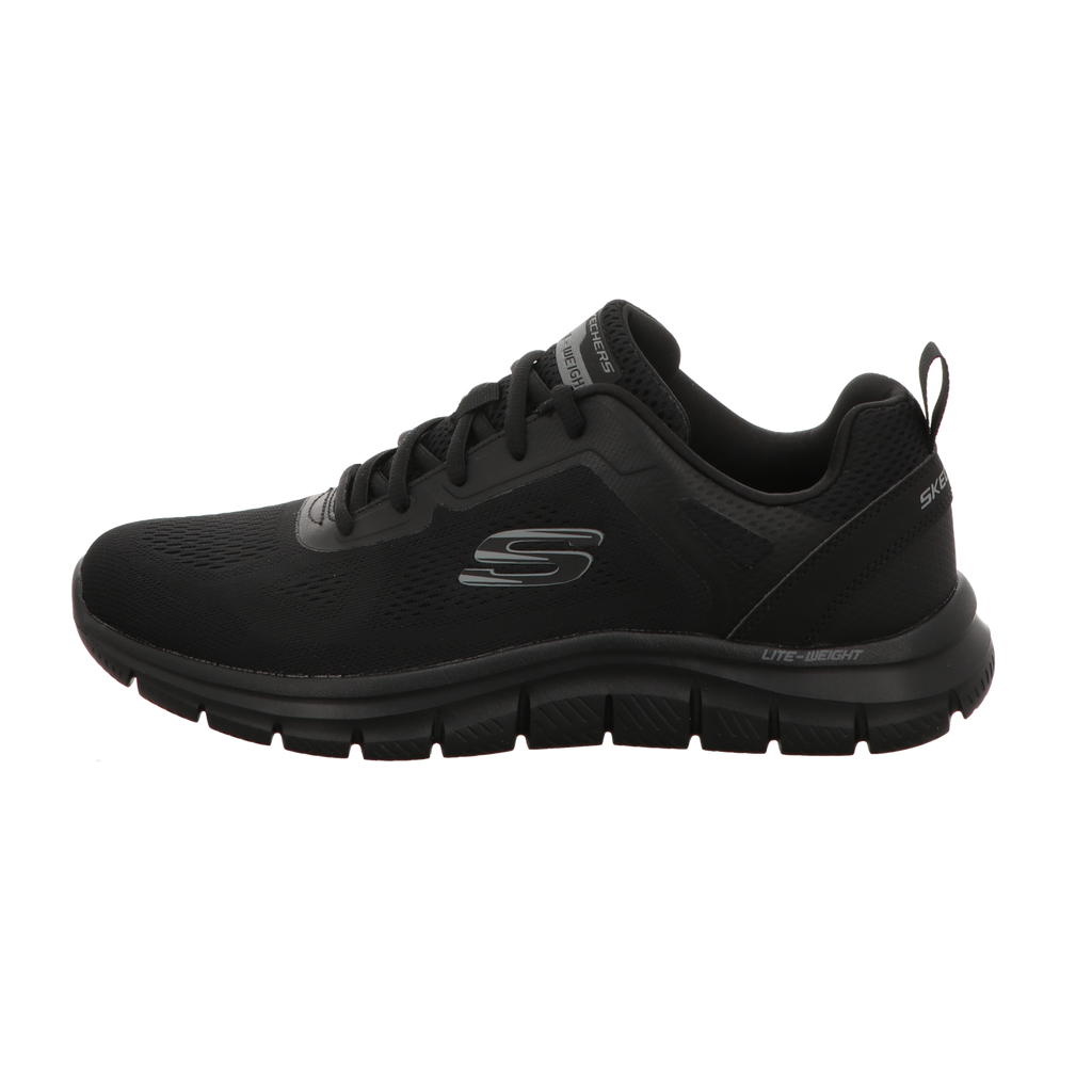 Skechers Herren Schnürschuh Track Broader in schwarz