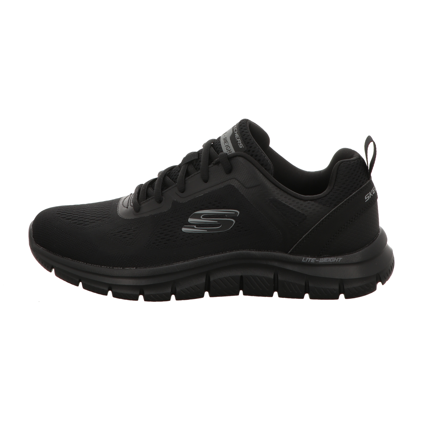 Skechers Herren Schnürschuh Track Broader in schwarz