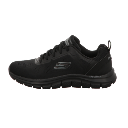Skechers Herren Schnürschuh Track Broader in schwarz