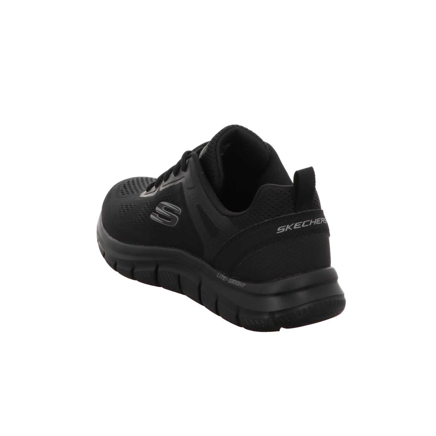 Skechers Herren Schnürschuh Track Broader in schwarz