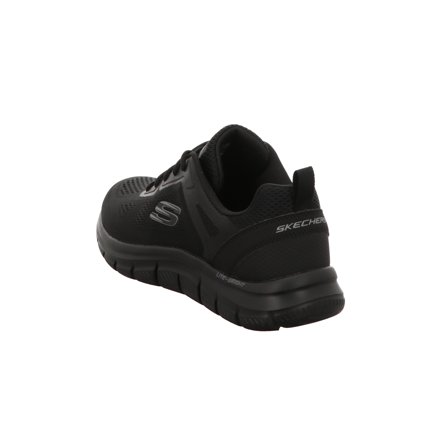 Skechers Herren Schnürschuh Track Broader in schwarz