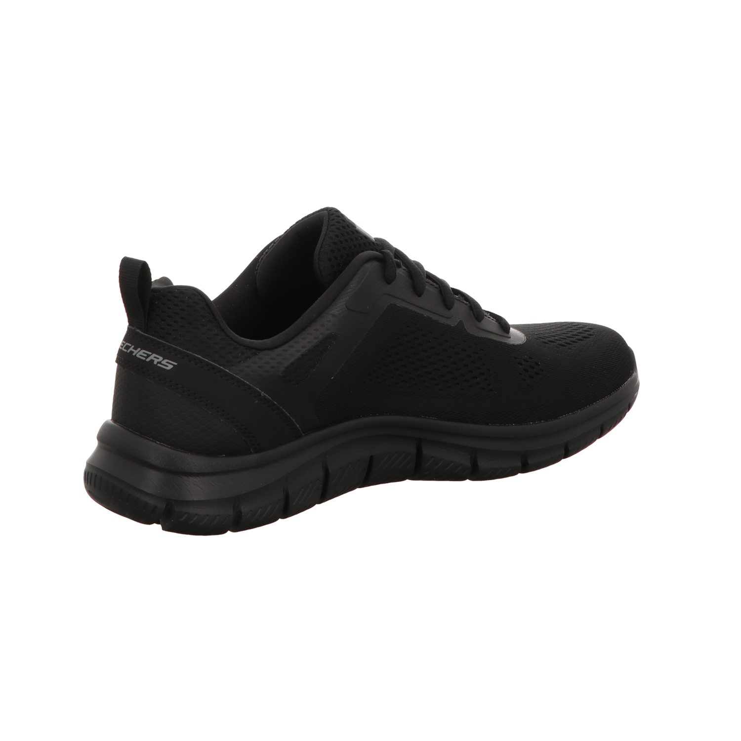 Skechers Herren Schnürschuh Track Broader in schwarz