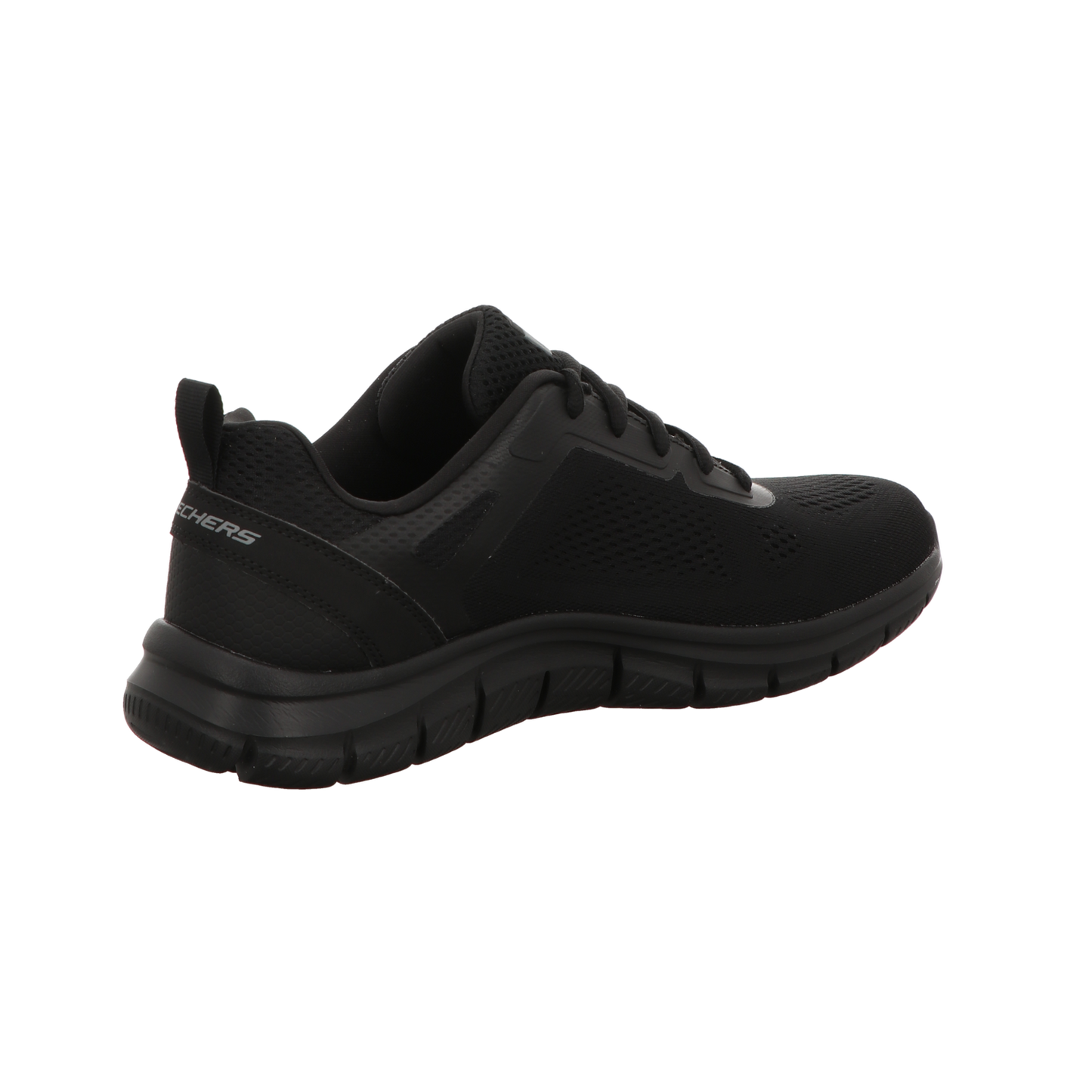Skechers Herren Schnürschuh Track Broader in schwarz