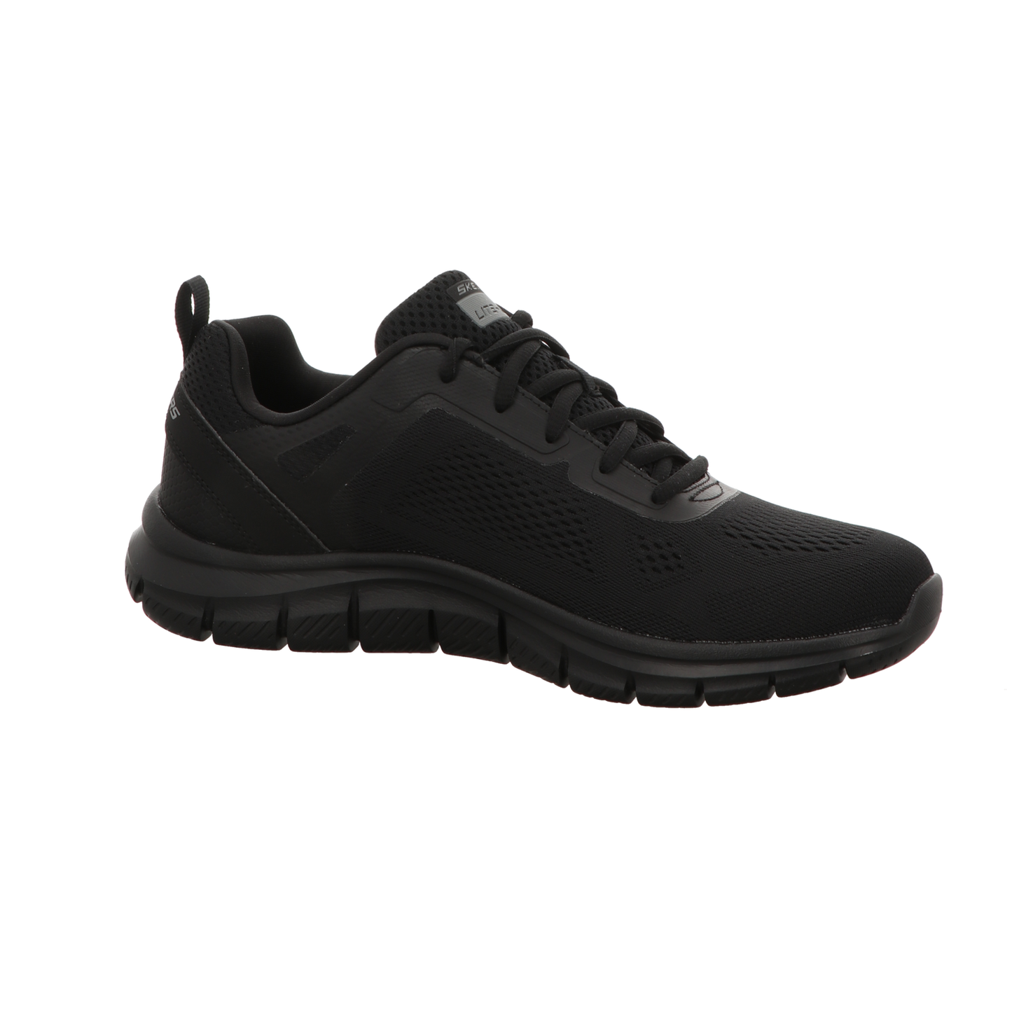 Skechers Herren Schnürschuh Track Broader in schwarz