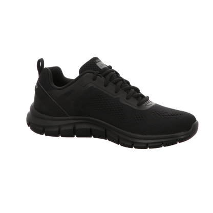 Skechers Herren Schnürschuh Track Broader in schwarz