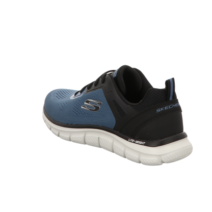 Skechers Herren Schnürschuh Track Broader in blau