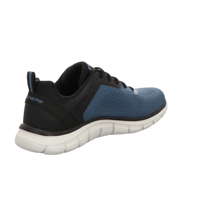 Skechers Herren Schnürschuh Track Broader in blau