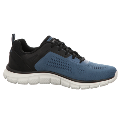 Skechers Herren Schnürschuh Track Broader in blau
