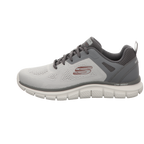 Skechers Herren Schnürschuh Track Broader in grau