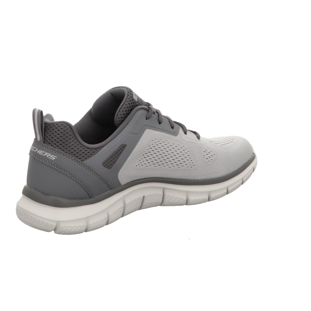 Skechers Herren Schnürschuh Track Broader in grau