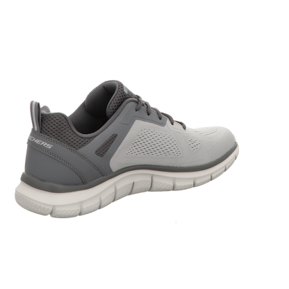 Skechers Herren Schnürschuh Track Broader in grau