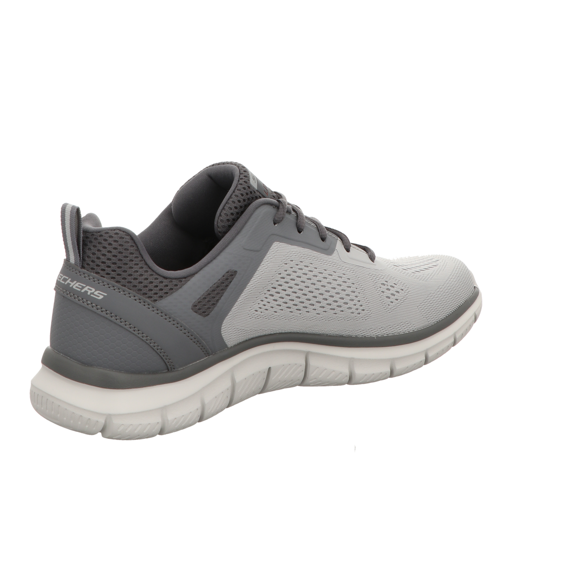 Skechers Herren Schnürschuh Track Broader in grau