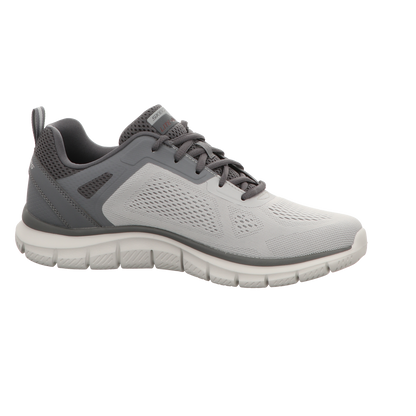 Skechers Herren Schnürschuh Track Broader in grau