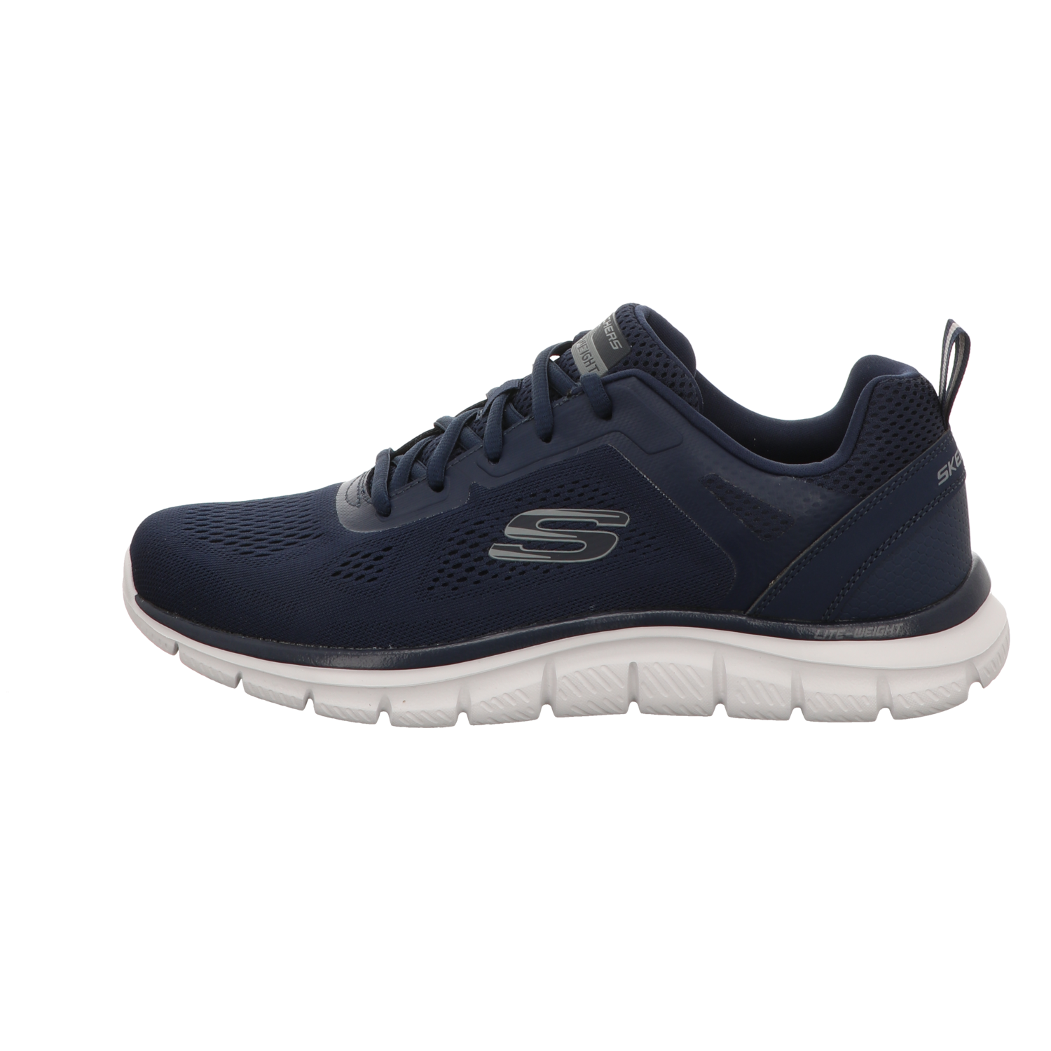 Skechers Herren Schnürschuh Track Boader in blau