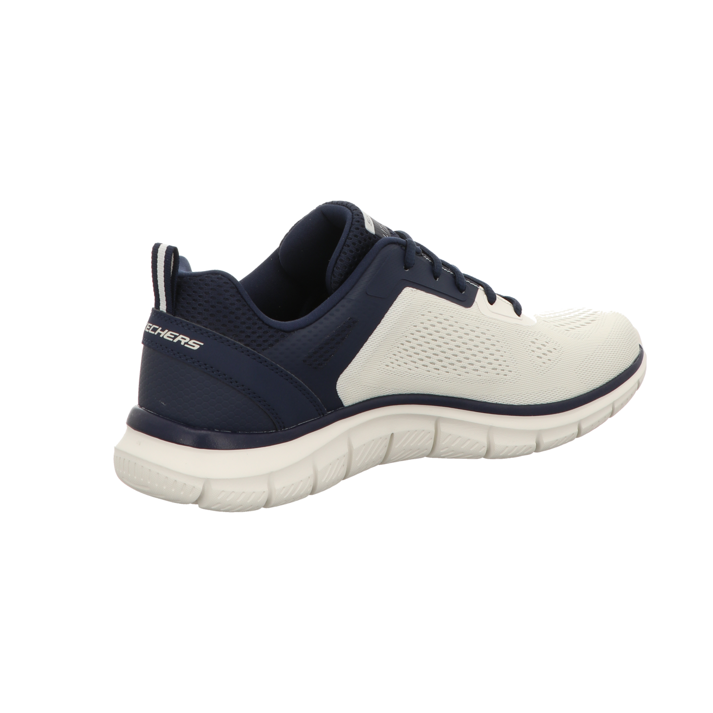 Skechers Herren Schnürschuh Track Broader in weiss
