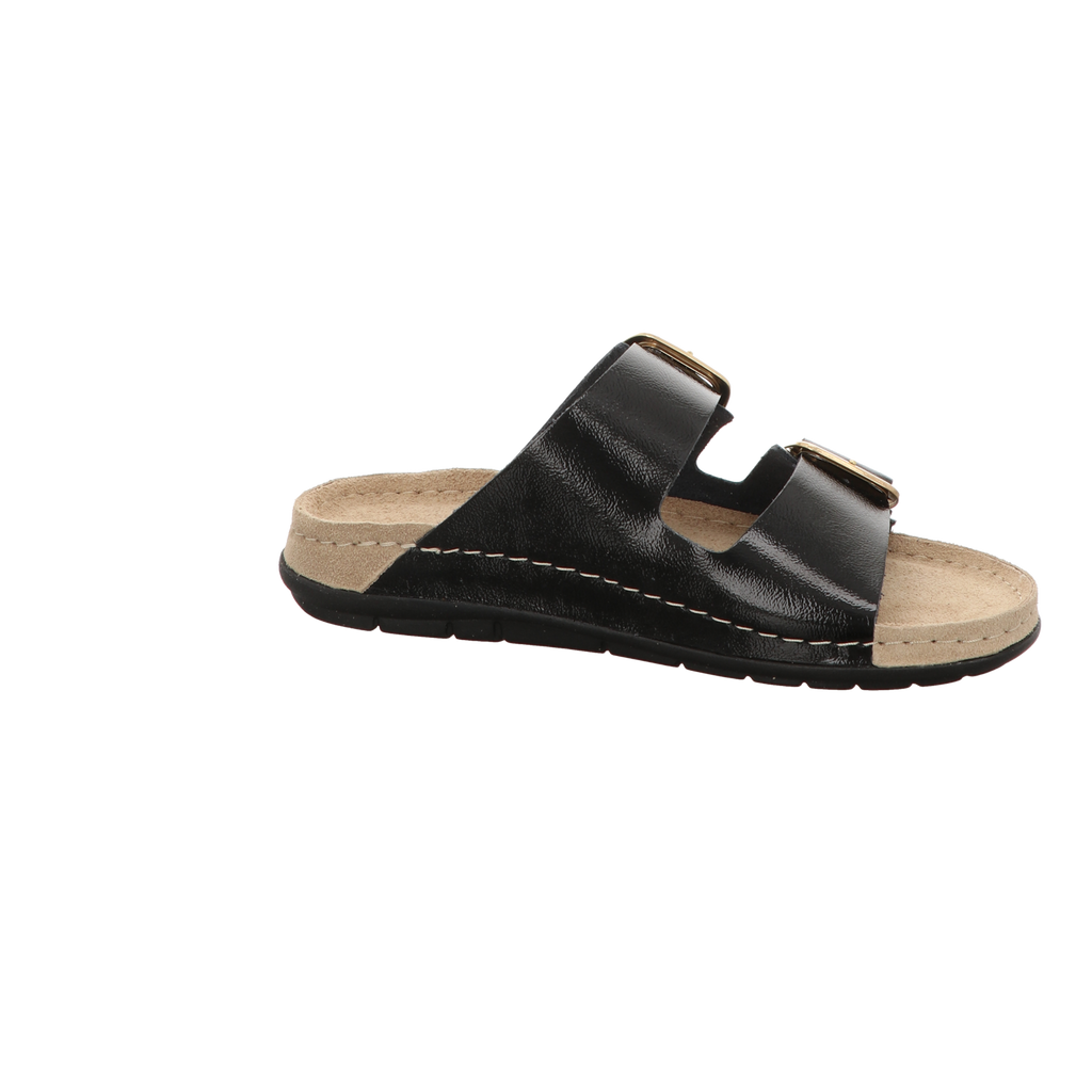 Rohde Damen Pantolette Rodigo D in schwarz