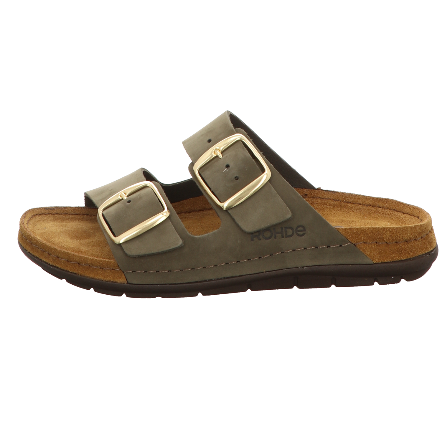 Rohde Damen Pantolette Rodigo D in oliv