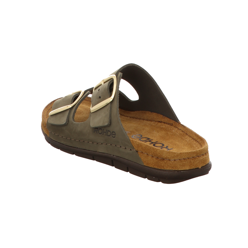 Rohde Damen Pantolette Rodigo D in oliv