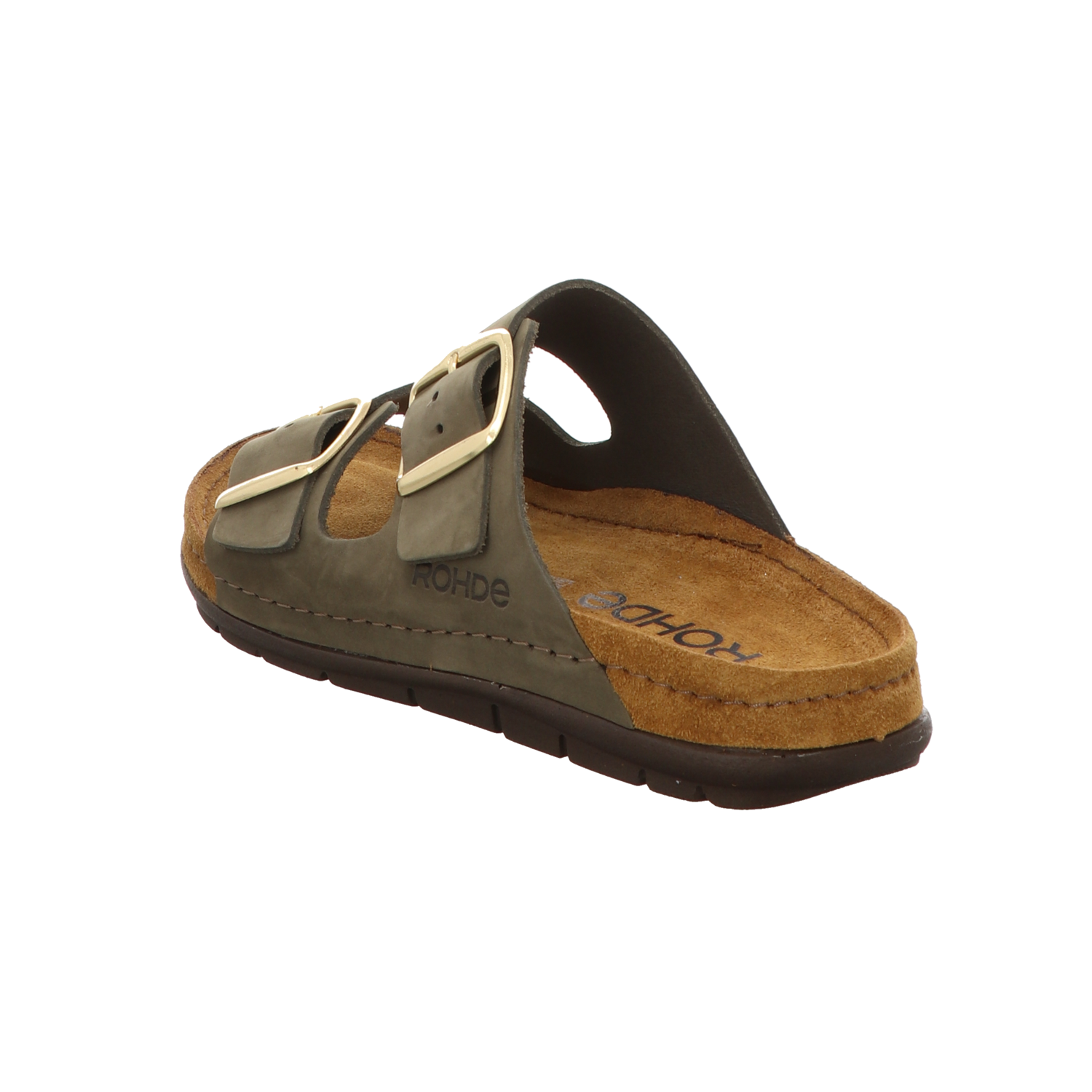 Rohde Damen Pantolette Rodigo D in oliv