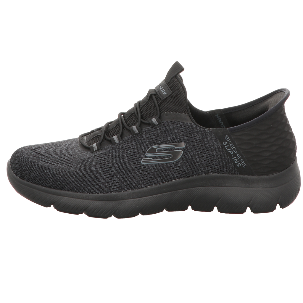 Skechers Herren Slipper Slip Ins Summits in schwarz