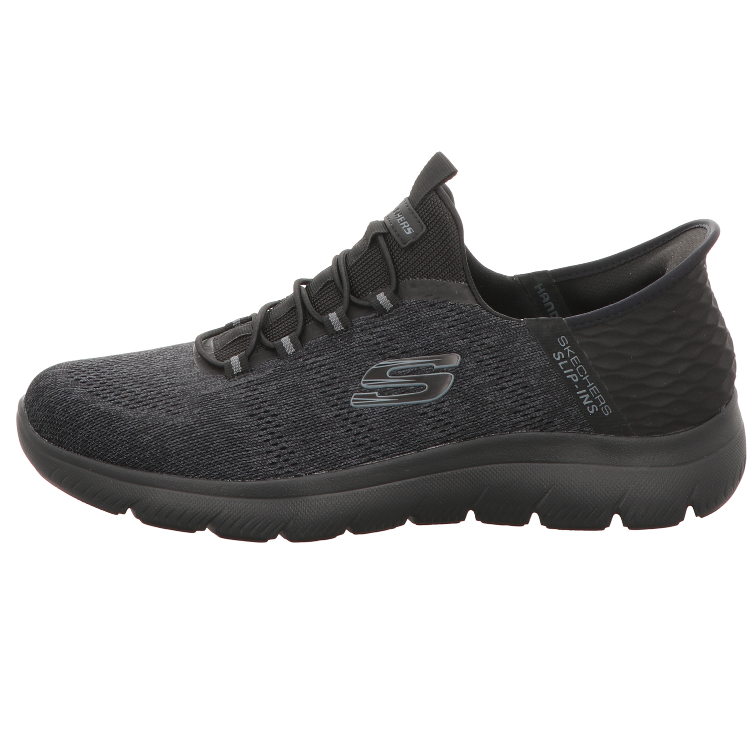 Skechers Herren Slipper Slip Ins Summits in schwarz