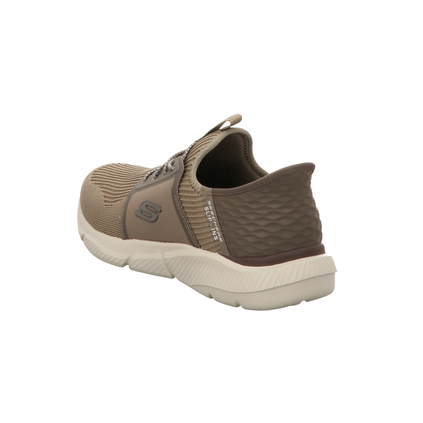 Skechers Herren Slipper Slip Ins Ingram Brackett in taupe