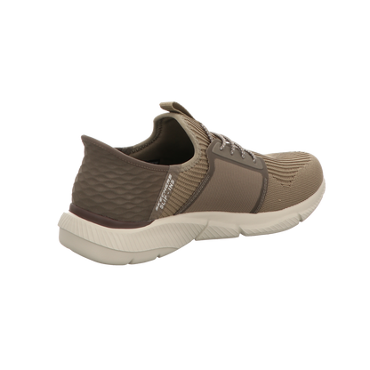 Skechers Herren Slipper Slip Ins Ingram Brackett in taupe