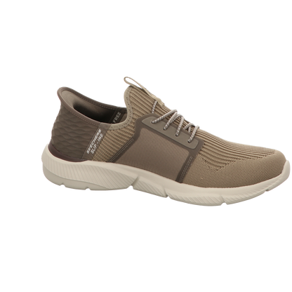 Skechers Herren Slipper Slip Ins Ingram Brackett in taupe