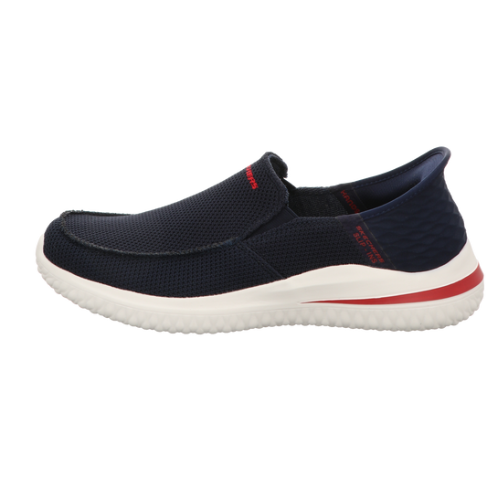 Skechers Herren Slipper Slip Ins Delson 3:0 Cabrino in blau