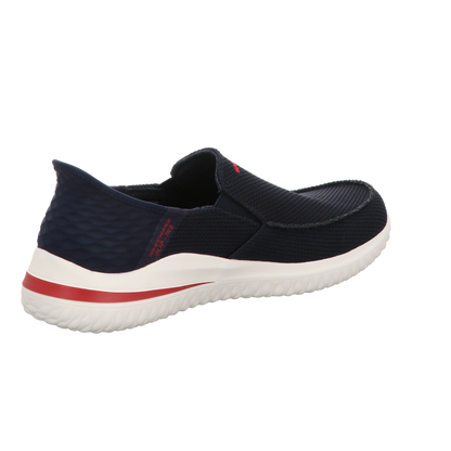 Skechers Herren Slipper Slip Ins Delson 3:0 Cabrino in blau