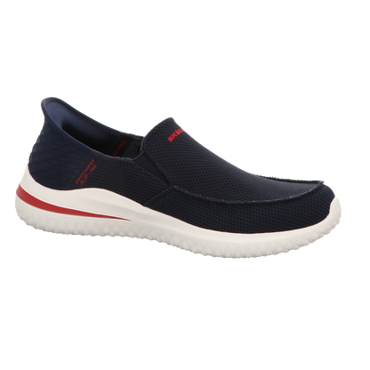 Skechers Herren Slipper Slip Ins Delson 3:0 Cabrino in blau