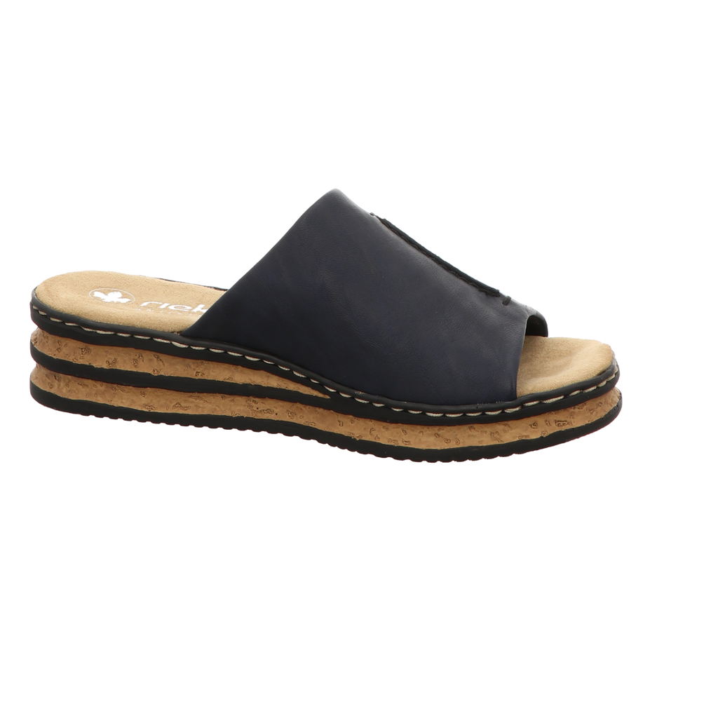 Rieker Damen Pantolette  in blau