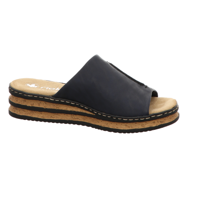 Rieker Damen Pantolette  in blau
