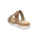 Rieker Damen Pantolette  in beige