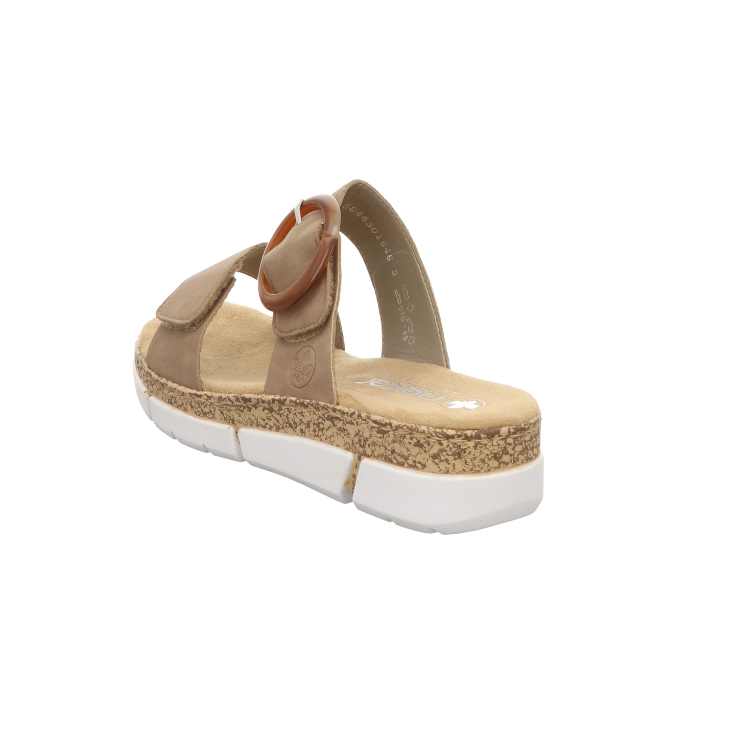 Rieker Damen Pantolette  in beige