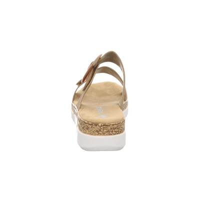 Rieker Damen Pantolette  in beige
