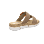 Rieker Damen Pantolette  in beige