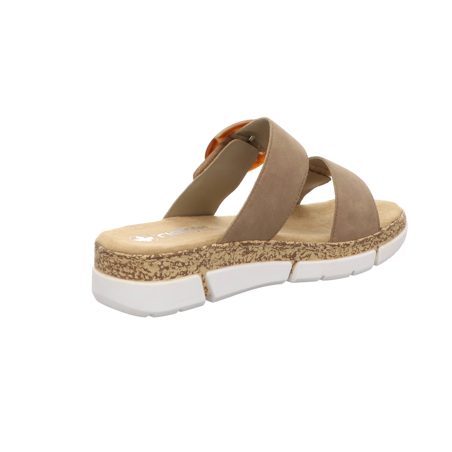 Rieker Damen Pantolette  in beige