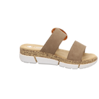 Rieker Damen Pantolette  in beige