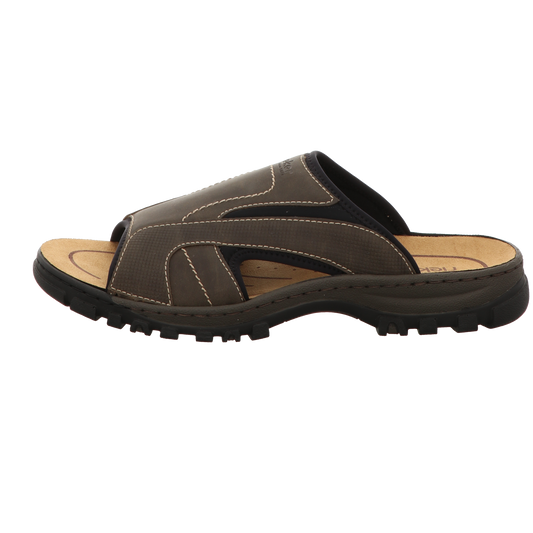 Rieker Herren Pantolette  in schwarz