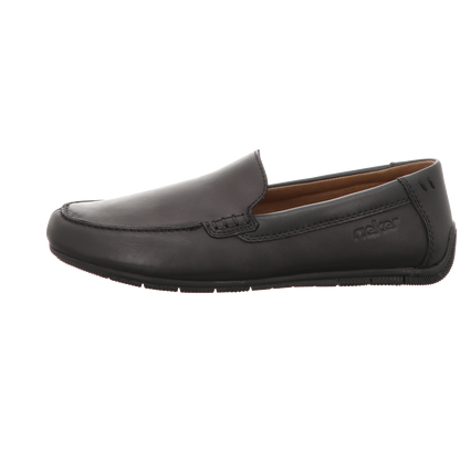 Rieker Herren Slipper  in schwarz